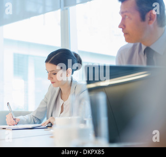 Business-Leute treffen Stockfoto