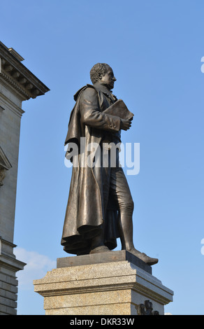 Denkmal, Karl August Fuerst von Hardenberg, Niederkirchnerstraße, Tiergarten, Berlin, Deutschland / Fürst Stockfoto