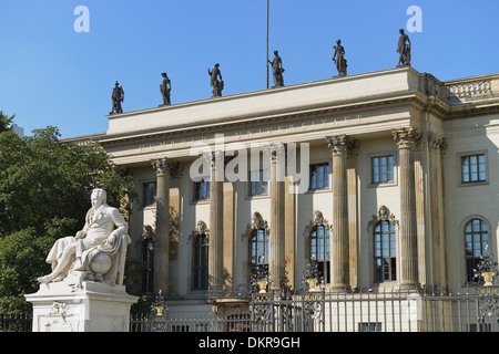 Humboldt-Universität, Unter Den Linden, Mitte, Berlin, Deutschland / Universität Stockfoto
