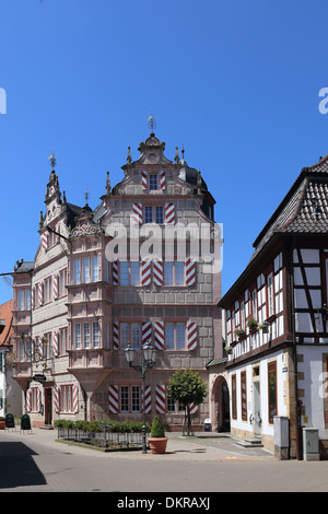Gasthaus Zum Engel in Bad Bergzabern Stockfoto