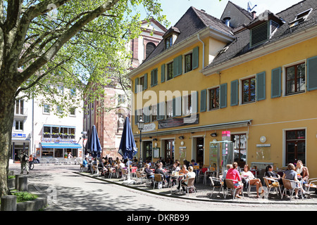 Freiburg Im Breisgau in der Nähe von alte Universität Stockfoto