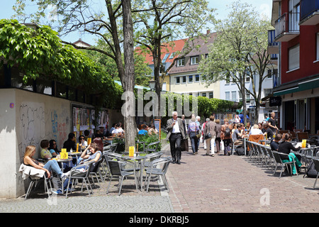 Freiburg Im Breisgau in der Nähe von Universität Stockfoto