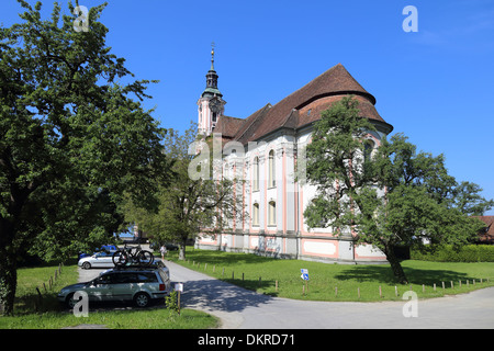 Wallfahrtskirche Birnau Bodensee Stockfoto