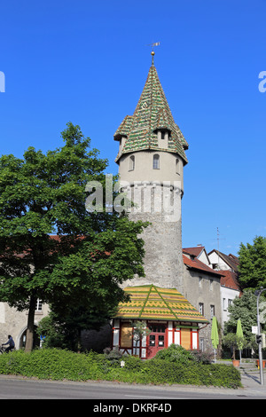 Ravensburg Grüner Turm Stockfoto