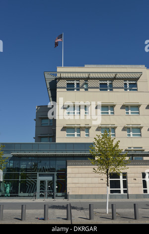 Beschaffenheit der Vereinigten Staaten von Amerika, Behrenstraße, Tiergarten, Berlin, Deutschland Stockfoto