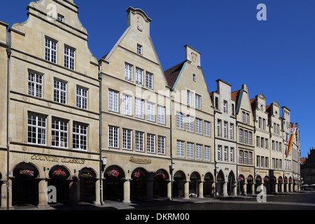 Münster Prinzipalmarkt Drubbel Stockfoto