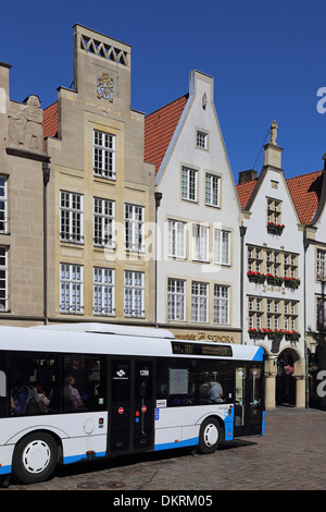 Münster Prinzipalmarkt Drubbel Stockfoto