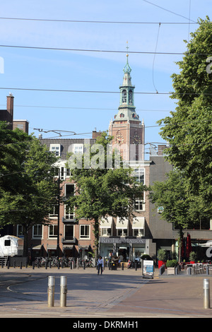 den Haag Buitenhof Grote Kirche Stockfoto