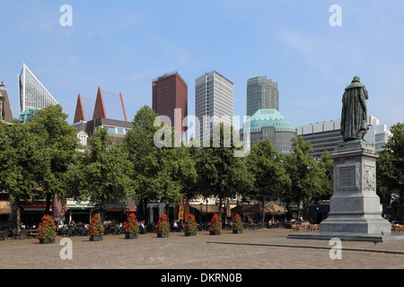 Höhle Haag Plein Willem Höhle Erste Skyline Stockfoto