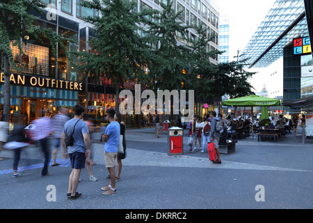 Berlin Kurfürstendamm Neues Kranzler Eck Stockfoto