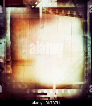 Negative Filmframe, Textfreiraum Stockfoto