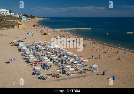 Fishermans Beach, Albufeira, Faro, Portugal Stockfoto