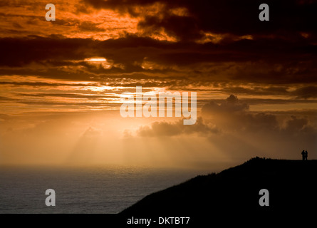 Klippen von Moher. County Clare, Irland, Europa. Stockfoto