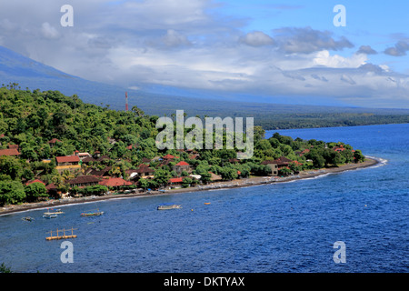 Jemeluk Bay, Amed, Bali, Indonesien Stockfoto