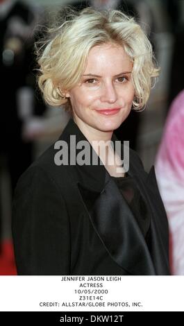 10. Mai 2000 - JENNIFER JASON LEIGH. ACTRESS.10/05/2000.Z31E14C. CREDIT: (Kredit-Bild: © Globe Photos/ZUMAPRESS.com) Stockfoto