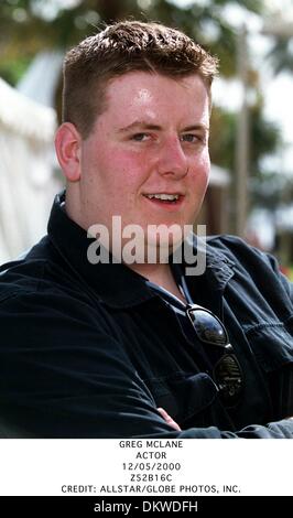 12. Mai 2000 - GREG MCLANE. ACTOR.12/05/2000.Z52B16C. CREDIT: (Kredit-Bild: © Globe Photos/ZUMAPRESS.com) Stockfoto