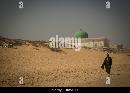 Moschee in Yaf Beach - Dakar, Senegal Stockfoto