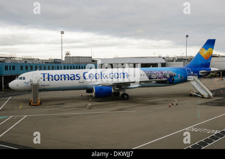 Thomas Cook Airlines Airbus A321 Flugzeug Stockfoto