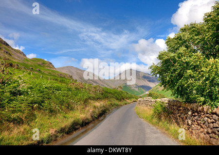 Wasdale Head in der Nähe von Wast Wasser, Lake District, Cumbria, England. Stockfoto