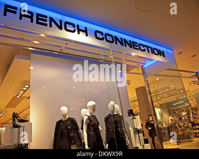 Französische Verbindung, Bluewater Shopping Centre Greenhithe, Kent, England, Vereinigtes Königreich Stockfoto