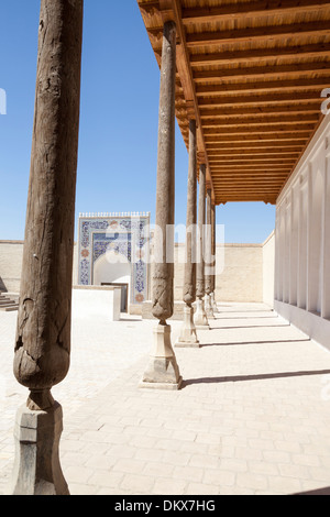 Krönungssaal in der Arche Festung, Registan-Platz, Buchara, Usbekistan Stockfoto