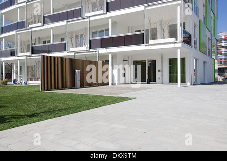 Smart Material House, IBA, Internationale Bauausstellung, Wilhelmsburg, Hamburg, Deutschland Stockfoto