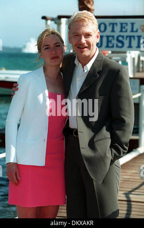 KATE WINSLET & KENNETH BRANAGH. CANNES FILM FESTIVAL 1996.23/05/1996.G63G23A Stockfoto