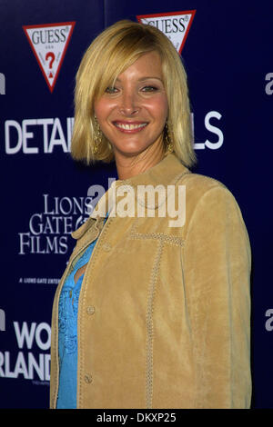 1. Januar 1980 - Hollywood, CA, USA - K32869KI -. LOS ANGELES PREMIERE VON "WONDERLAND" GRAUMAN CIHNESE THEATRE IN HOLLYWOOD, CA - .09/24/2003 -. KATHRYN INDIEK / 2003 -. LISA KUDROW(Credit Image: © Globe Photos/ZUMAPRESS.com) Stockfoto