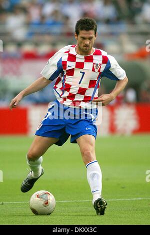 19. April 1942 - Italien V Kroatien - DAVOR VUGRINEC. Kroatien. IBARAKI KASHIMA STADIUM, IBARA. ITALIEN V CROATIA.08/06/2002.DIB4858. K47872. WELT CUP PREWIEW 2006. (Kredit-Bild: © Globe Photos/ZUMAPRESS.com) Stockfoto