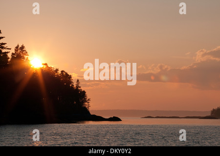 Malerische Maine, Roque Insel-Archipel, Down East, Maine Stockfoto