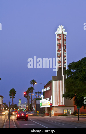 Kirk Douglas Theater auf Washington Boulevard, die Innenstadt von Culver City, Los Angeles, Kalifornien, USA Stockfoto