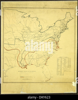 Historische Skizze der Rebellion. Veröffentlicht um das Amt des US-Coast Survey, A. D. Bache, Supdt. (Ausgabe) J 305697 Stockfoto