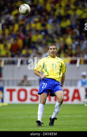 19. April 1942 - Brasilien V Türkei - LUIZAO. Brazilien. SAITAMA STADIUM, SAITAMA, JAPA. BRASILIEN V TURKEY.26/06/2002.DI3921. K47872. WELT CUP PREWIEW 2006. (Kredit-Bild: © Globe Photos/ZUMAPRESS.com) Stockfoto