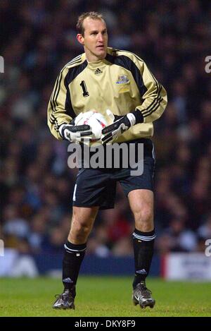 19. April 1942 - ENGLAND V Australien - MARK SCHWARZER. AUSTRALIEN & MIDDLESBROUGH FC. UPTON PARK, LONDON, ENGLAND. ENGLAND V AUSTRALIA.12/02/2003.DIC11556. K47872. WELT CUP PREWIEW 2006. (Kredit-Bild: © Globe Photos/ZUMAPRESS.com) Stockfoto