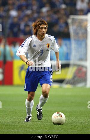 19. April 1942 - JAPAN V Belgien - NAOKI MATSUDA. Japan. SAITAMA, SAITAMA, JAPAN. JAPAN-V-BELGIUM.04/06/2002.DI3225. K47873. VORSCHAU WM 2006. (Kredit-Bild: © Globe Photos/ZUMAPRESS.com) Stockfoto