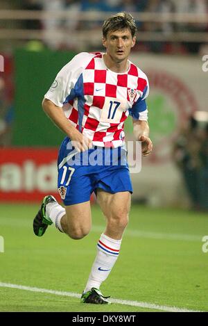 19. April 1942 - Italien V Kroatien - ROBERT JARNI. KROATIEN & REAL MADRID. IBARAKI KASHIMA STADIUM, IBARA. ITALIEN V CROATIA.08/06/2002.DIB4865. K47872. WELT CUP PREWIEW 2006. (Kredit-Bild: © Globe Photos/ZUMAPRESS.com) Stockfoto