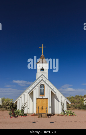 Elvis Memorial Chapel ist ein Film Memorabilia Museum zeigt Filme, die an drittletzter gedreht wurden Stockfoto