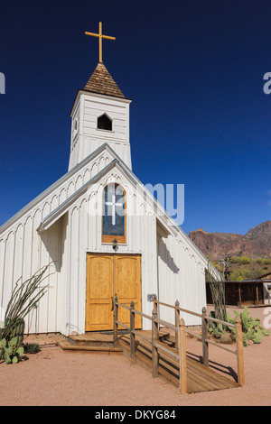 Elvis Memorial Chapel ist ein Film Memorabilia Museum zeigt Filme, die an drittletzter gedreht wurden Stockfoto