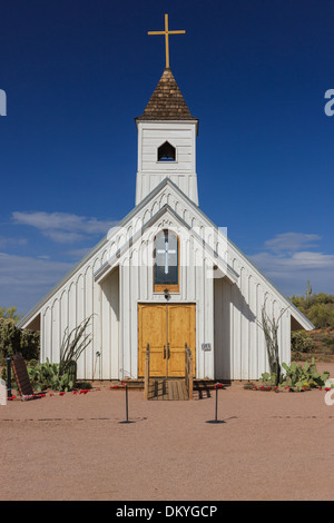 Elvis Memorial Chapel ist ein Film Memorabilia Museum zeigt Filme, die an drittletzter gedreht wurden Stockfoto