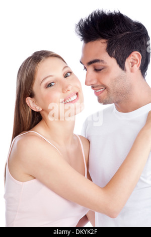 Diverse junge Paar Stockfoto