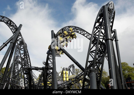 Alton Towers neue Fahrt - die "Smiler". 13.05.13 Stockfoto
