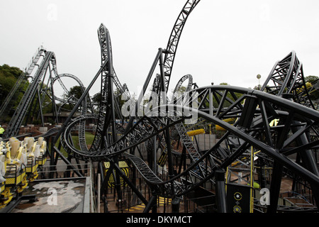 Alton Towers neue Fahrt - die "Smiler". 13.05.13 Stockfoto