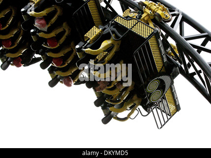 Alton Towers neue Fahrt - die "Smiler". 13.05.13 Stockfoto