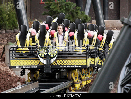 Alton Towers neue Fahrt - die "Smiler". 13.05.13 Stockfoto