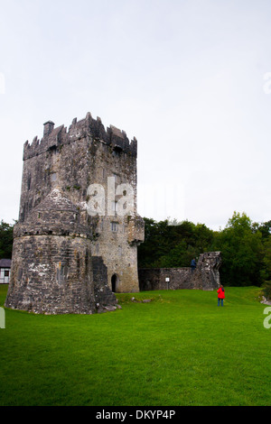 Aughnanure Castle - normannischen Turm Haus Oughterard Galway Irland Stockfoto