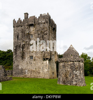 Aughnanure Castle - normannischen Turm Haus Oughterard Galway Irland Stockfoto