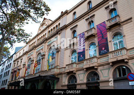 Liceu Oper, La Rambla, Barcelona, Katalonien, Spanien Stockfoto