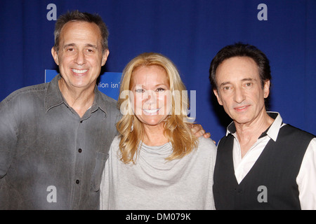 David Friedman Kathie Lee Gifford und David Pomeranz besucht ein Meet &amp; greet mit Cast und kreative Team von Broadway Stockfoto