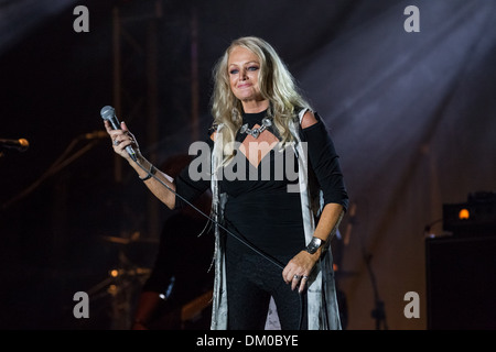 Bonnie Tyler Festival ERP erinnern Cascais - Performances - Tag zwei Cascais Portugal - 08.09.12 Stockfoto