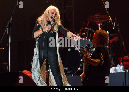 Bonnie Tyler Festival ERP erinnern Cascais - Performances - Tag zwei Cascais Portugal - 08.09.12 Stockfoto